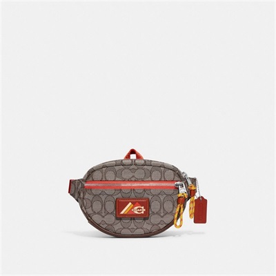 Borseta Barbati Coach Utility In Signature Jacquard Maro | Romania-489321