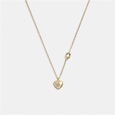 Colier Dama Coach Heart Pendant Aurii | Romania-783460