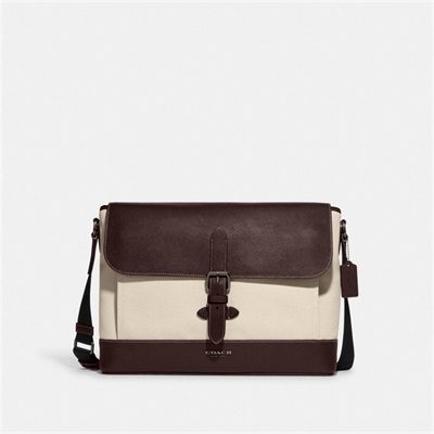 Geanta Barbati Coach Hudson Messenger Negrii Bej Albastru Deschis | Romania-493728