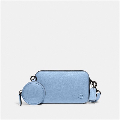 Geanta Crossbody Barbati Coach Charter Slim Turcoaz | Romania-765319