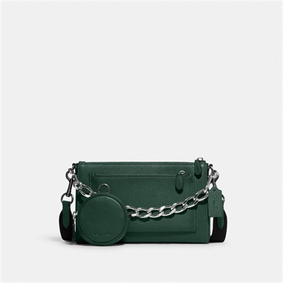 Geanta Crossbody Barbati Coach Holden Argintii | Romania-014673