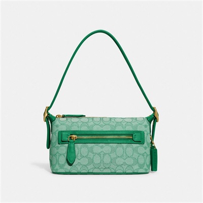 Geanta Dama Coach Demi In Signature Jacquard Verzi | Romania-763058