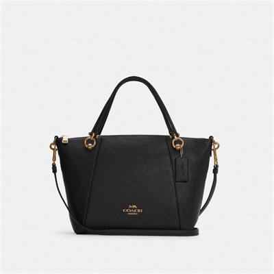 Geanta Satchel Dama Coach Kacey Aurii Negrii | Romania-978360