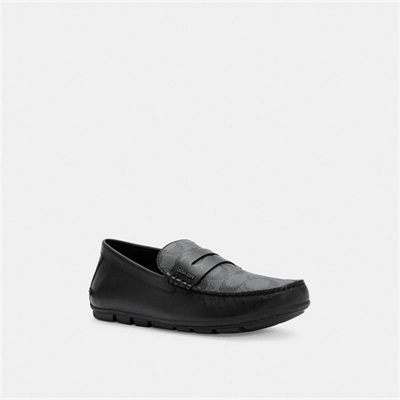 Loafers Barbati Coach Mott Driver Gri Negrii | Romania-942851