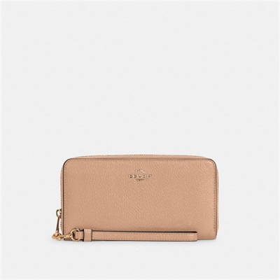 Portofel Dama Coach Long Zip Around Aurii | Romania-814025