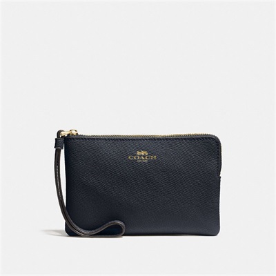 Wristlets Dama Coach Corner Zip Aurii | Romania-378956