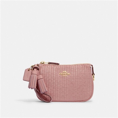 Wristlets Dama Coach Nolita 15 In Straw Aurii Roz Colorati | Romania-765491