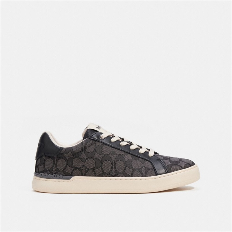 Adidași Barbati Coach Clip Low Top In Signature Jacquard Negrii | Romania-289706