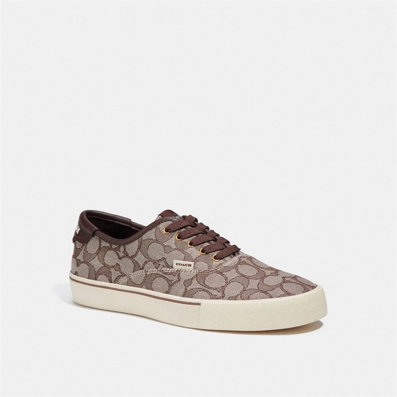 Adidași Barbati Coach Skate Lace Up In Signature Jacquard Maro | Romania-645780