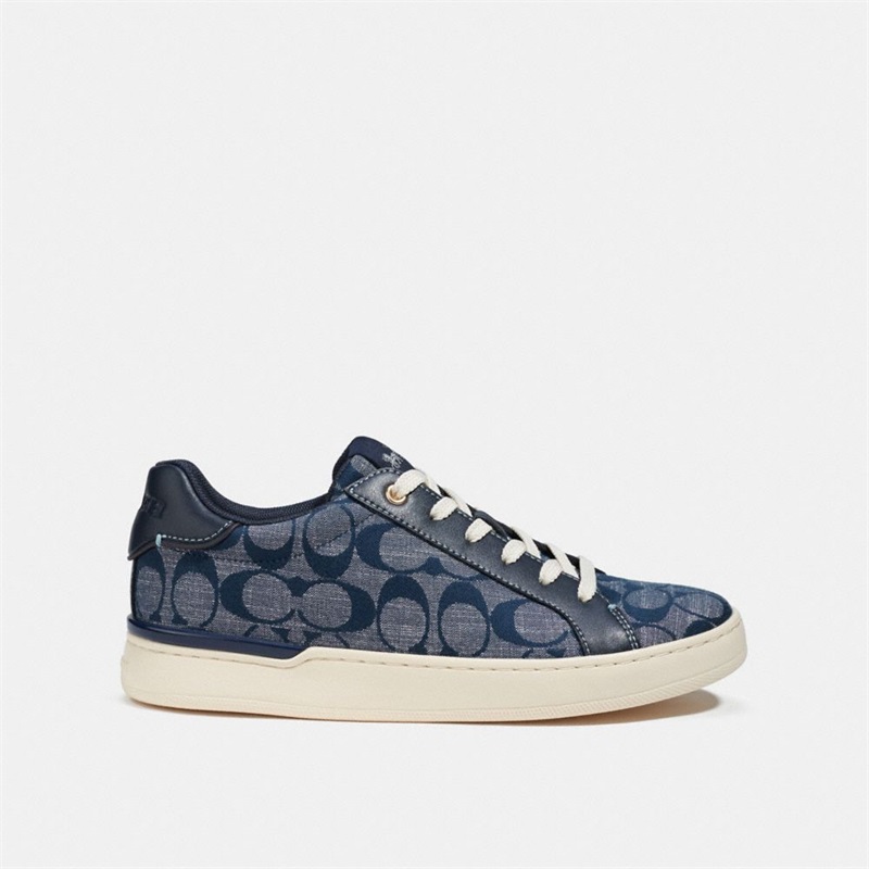 Adidași Dama Coach Clip Low Top In Signature Chambray Bleumarin | Romania-981462