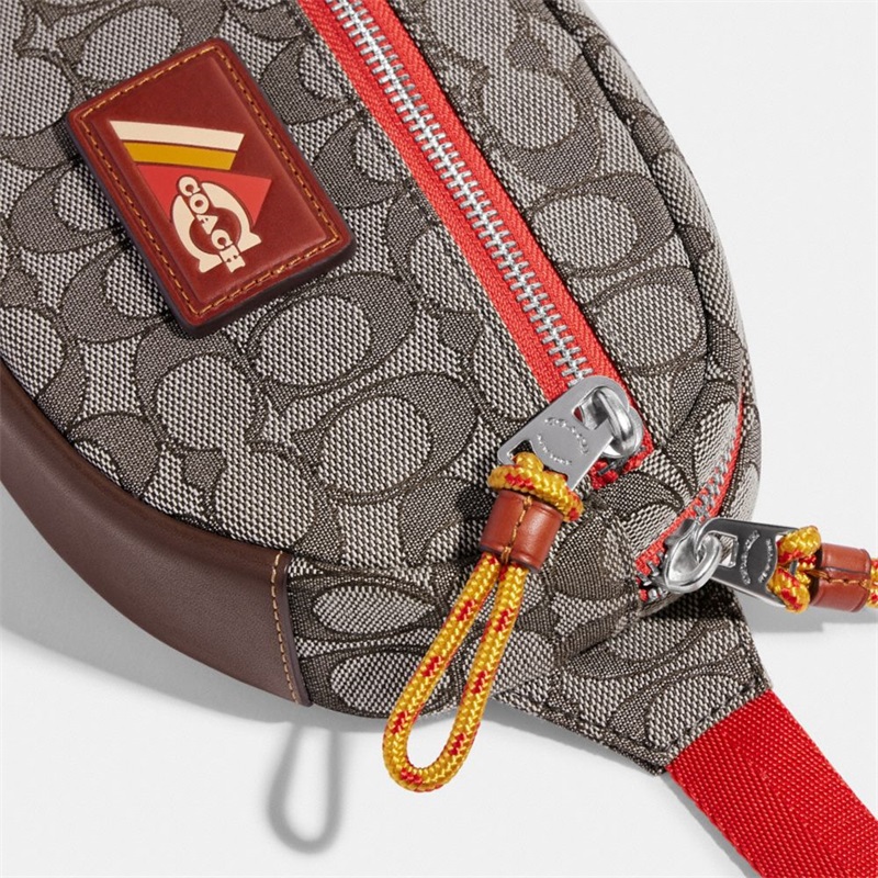 Borseta Barbati Coach Utility In Signature Jacquard Maro | Romania-489321