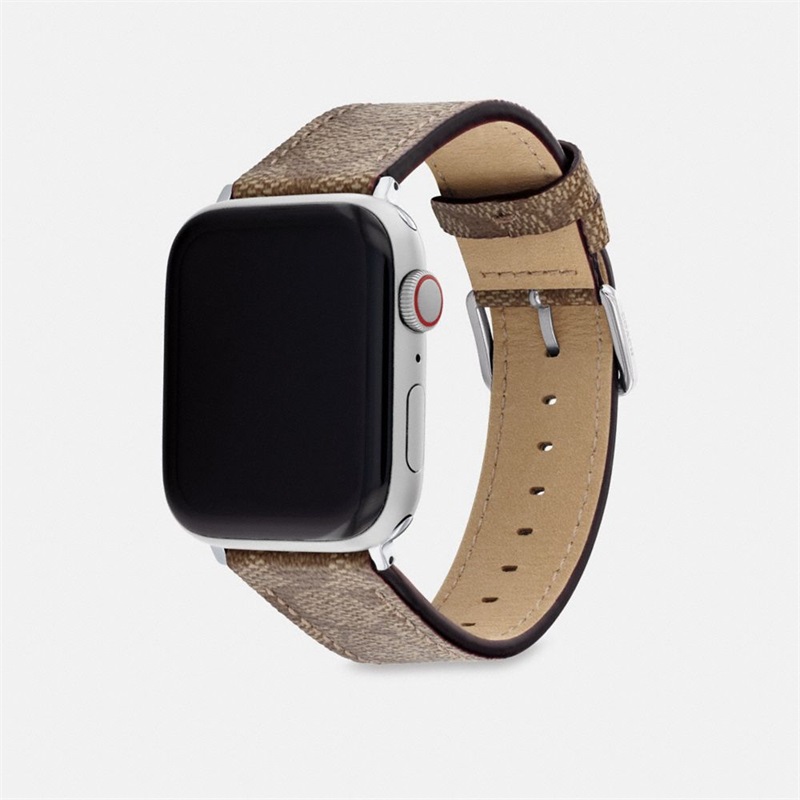 Curea De Ceas Barbati Coach 42 Mm And 44 Mm, Apple Kaki | Romania-807369