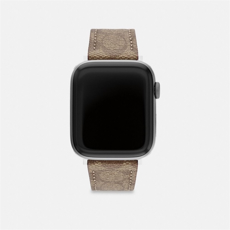 Curea De Ceas Barbati Coach 42 Mm And 44 Mm, Apple Kaki | Romania-807369