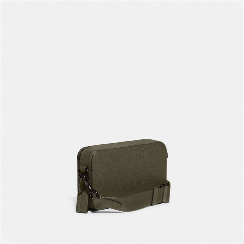 Geanta Crossbody Barbati Coach Charter Slim Verzi | Romania-802791