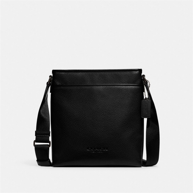 Geanta Crossbody Barbati Coach Gotham Slim Negrii | Romania-341076