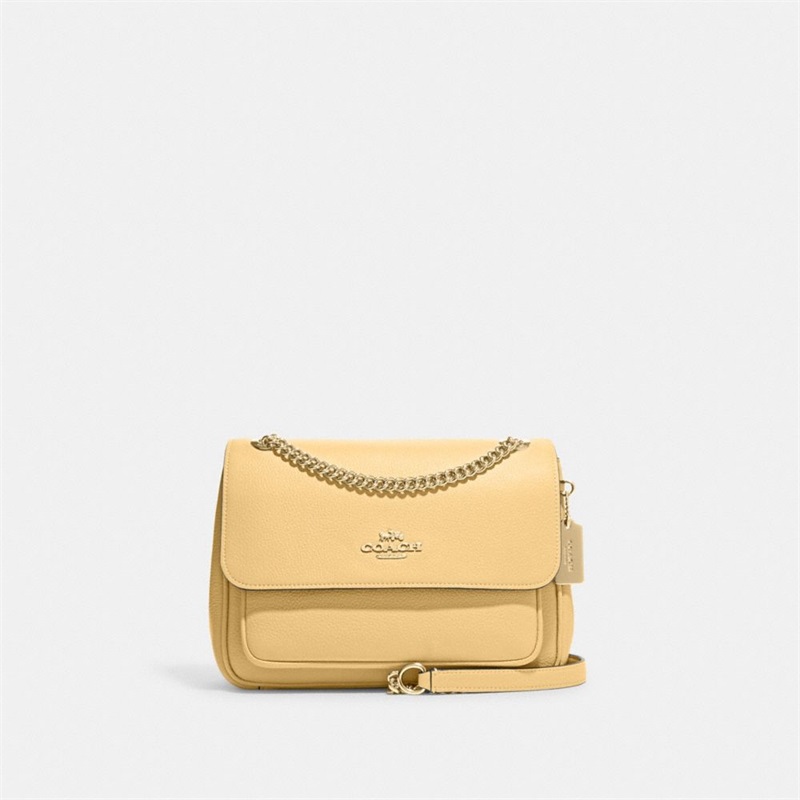 Geanta Crossbody Dama Coach Klare 25 Galbeni | Romania-471628