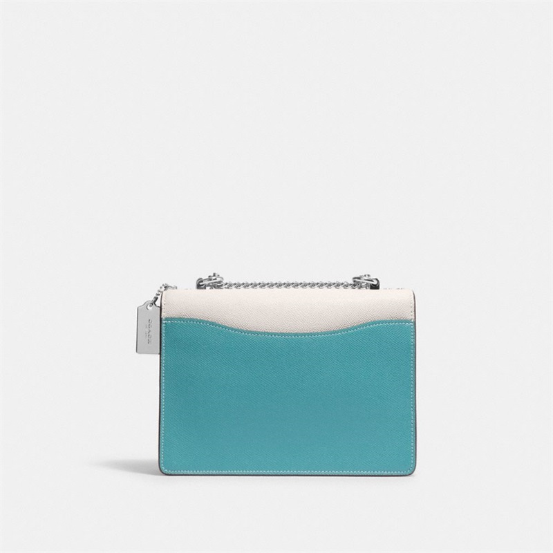 Geanta Crossbody Dama Coach Klare In Colorblock Argintii Colorati | Romania-386251