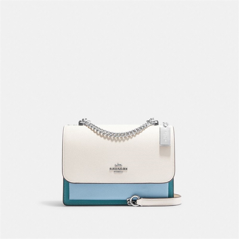 Geanta Crossbody Dama Coach Klare In Colorblock Argintii Colorati | Romania-386251