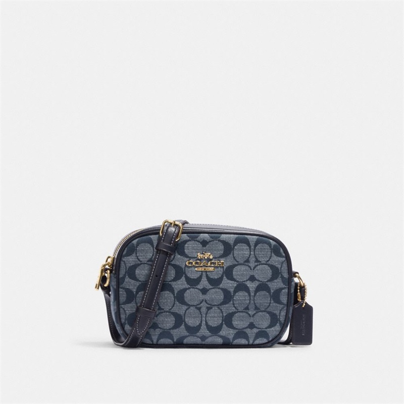 Geanta Dama Coach Mini Jamie Camera In Signature Chambray Aurii Colorati | Romania-209174