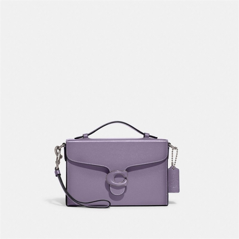 Geanta Dama Coach Tabby Box Argintii Violet Deschis | Romania-328970