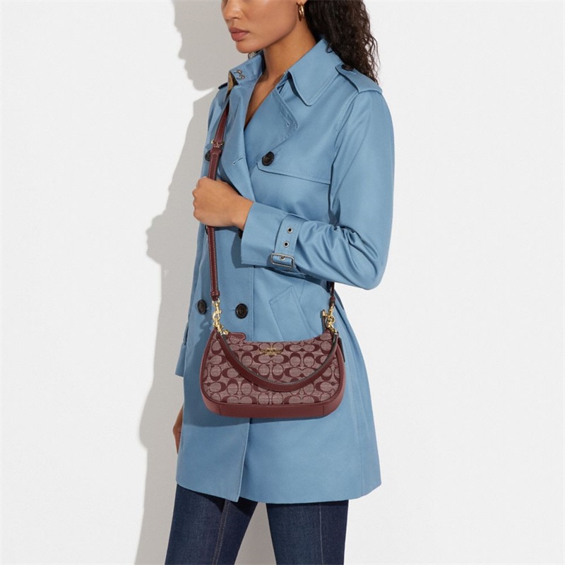 Geanta De Umar Dama Coach Teri In Signature Chambray Aurii Colorati | Romania-245839