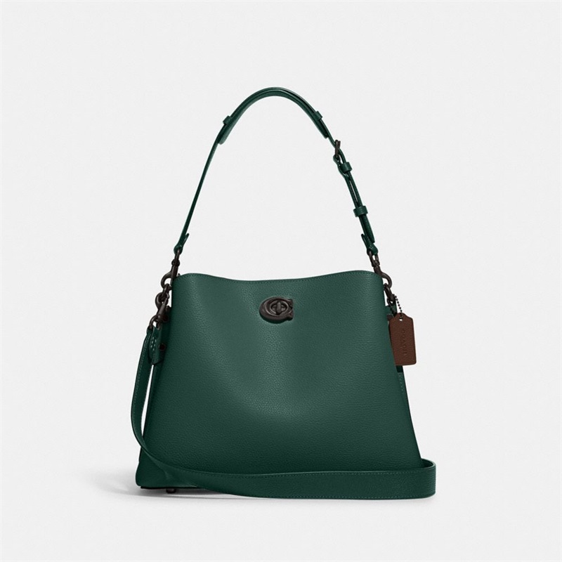 Geanta De Umar Dama Coach Willow In Colorblock Verzi | Romania-174659