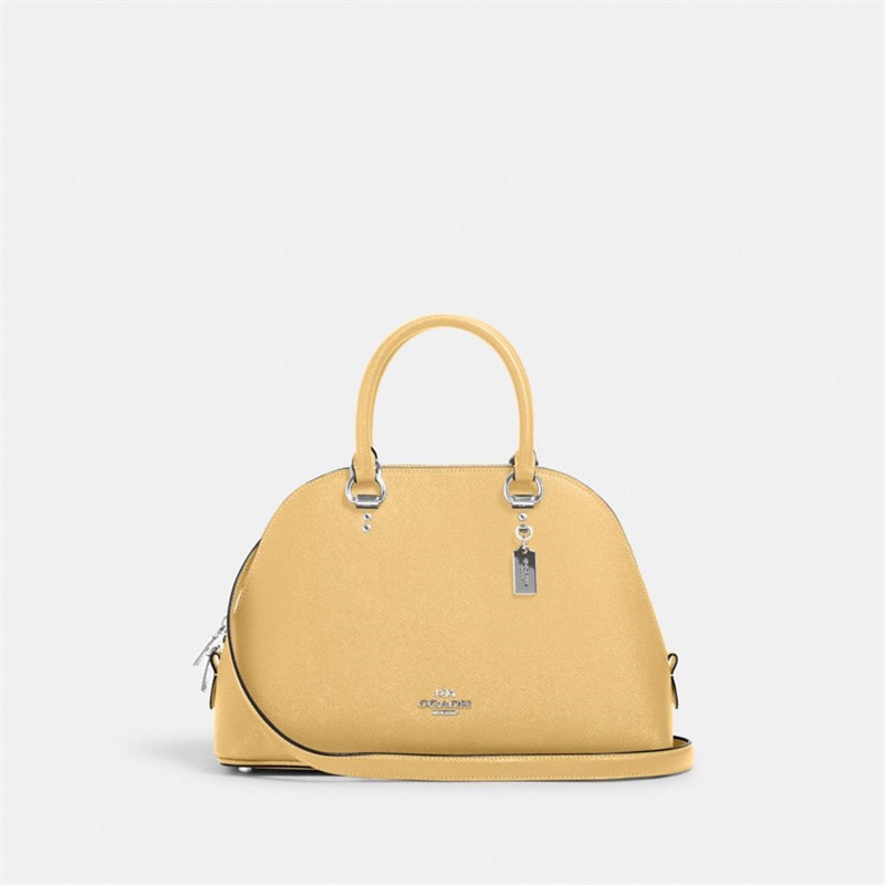 Geanta Satchel Dama Coach Katy Argintii | Romania-179825