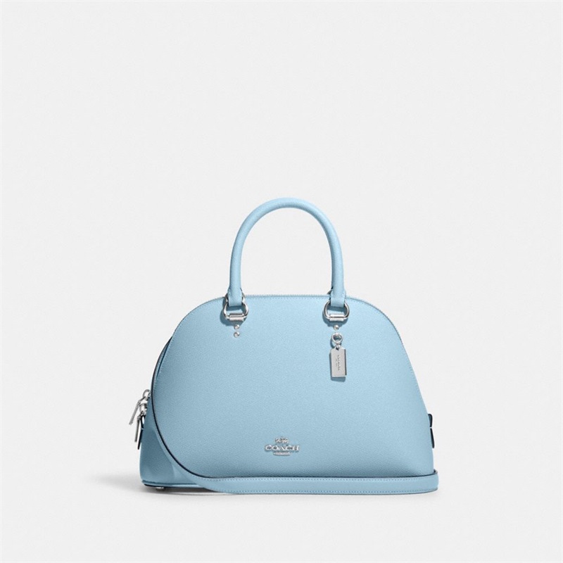 Geanta Satchel Dama Coach Katy Argintii Verzi Deschis | Romania-863412