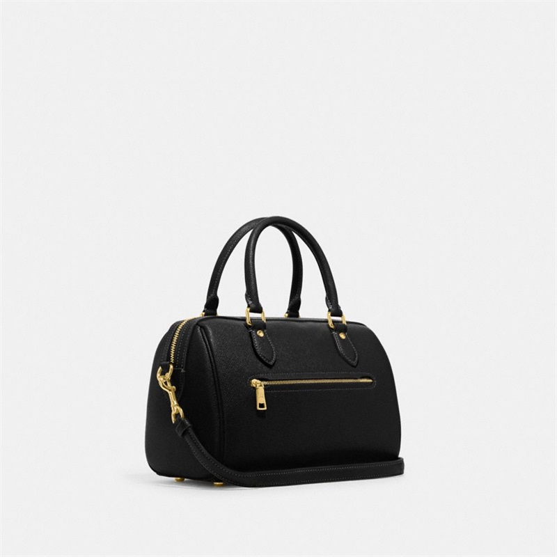 Geanta Satchel Dama Coach Rowan Aurii Negrii | Romania-345608