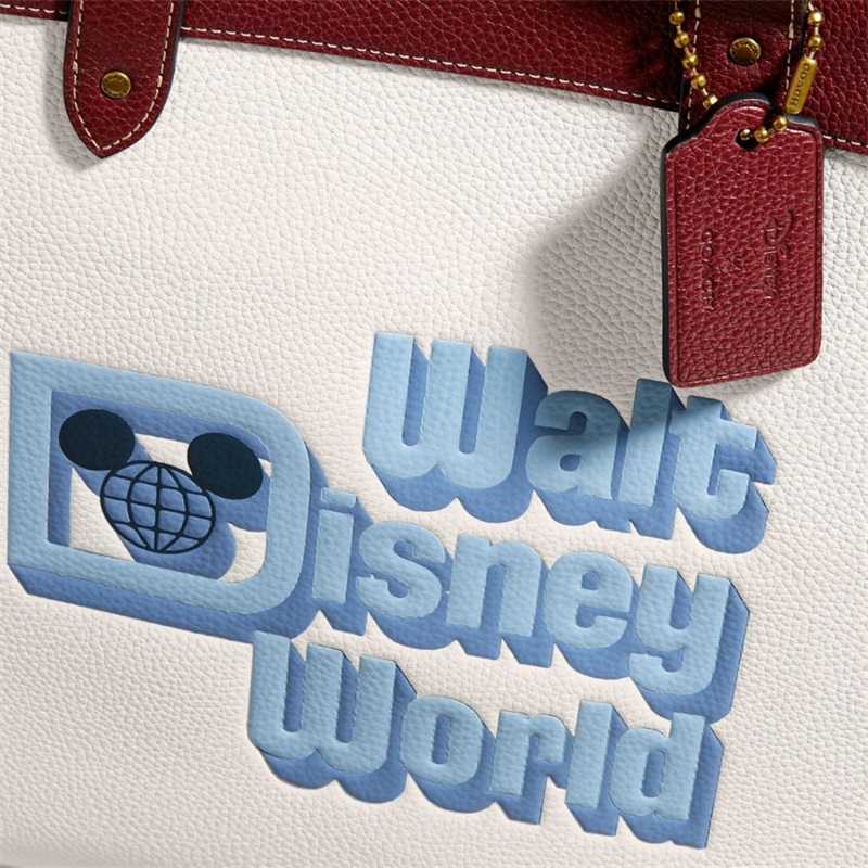 Geanta Tote Dama Coach Disney X Coach Field With Walt Disney World Motif Colorati | Romania-071932