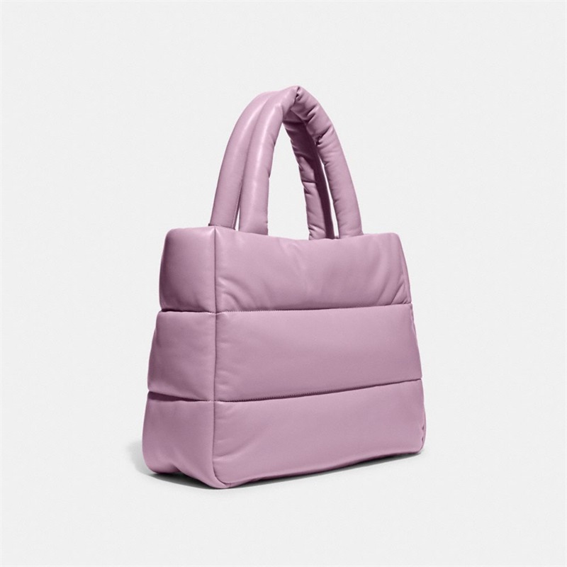 Geanta Tote Dama Coach Pillow Violet | Romania-876451