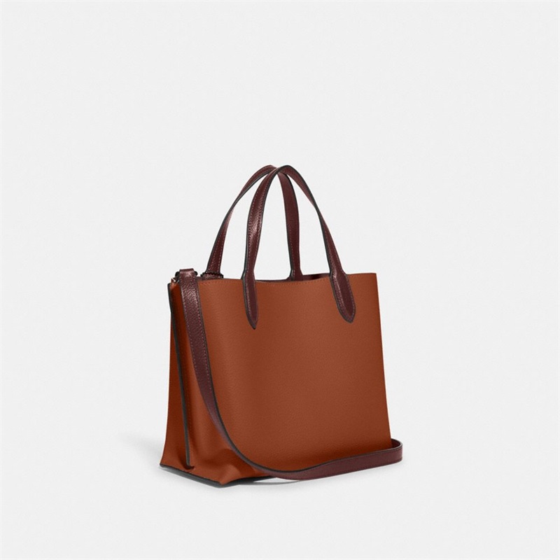 Geanta Tote Dama Coach Willow 24 In Colorblock With Signature Canvas Interior Colorati | Romania-168097