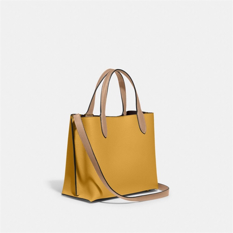 Geanta Tote Dama Coach Willow 24 In Colorblock Galbeni Aurii Colorati | Romania-270914