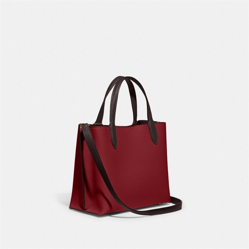 Geanta Tote Dama Coach Willow 24 In Colorblock Roz | Romania-324561