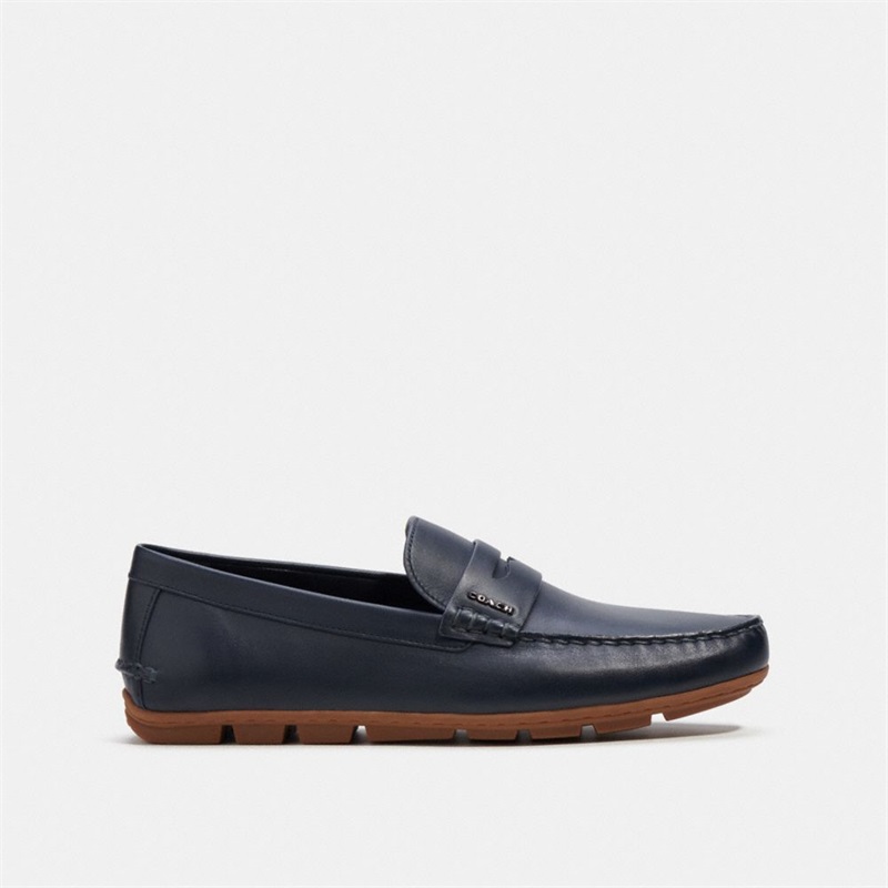 Loafers Barbati Coach Mott Driver Bleumarin | Romania-940736