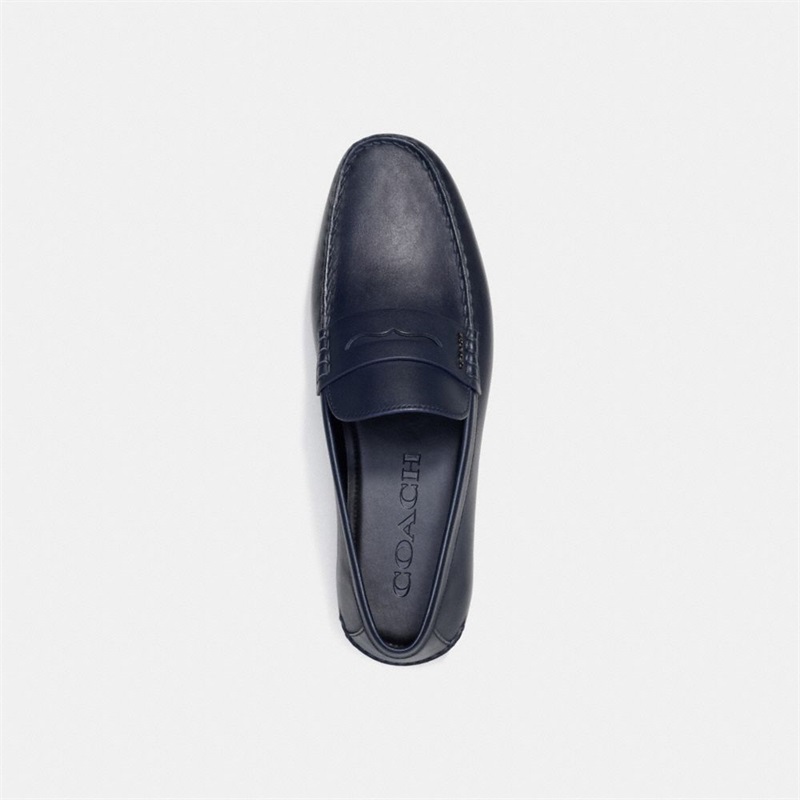 Loafers Barbati Coach Mott Driver Bleumarin | Romania-940736