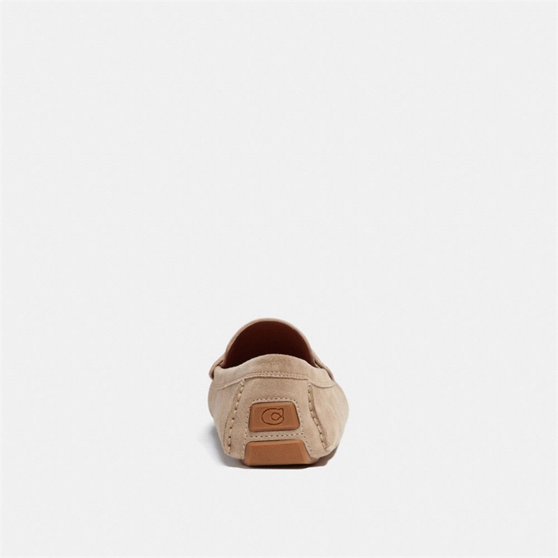 Loafers Barbati Coach Signature Coin Driver Albi | Romania-025871