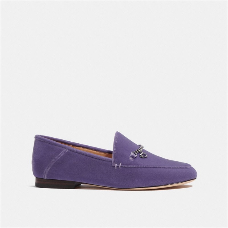 Loafers Dama Coach Hanna Albastru Deschis Violet | Romania-435216