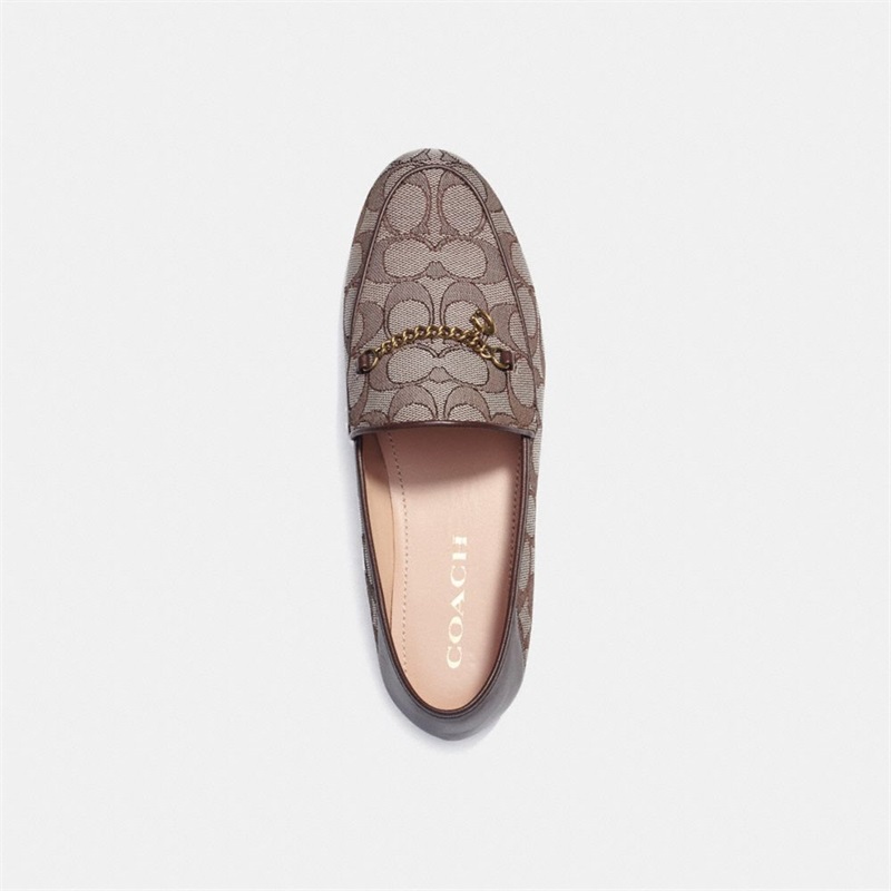 Loafers Dama Coach Hanna In Signature Jacquard Maro | Romania-906382