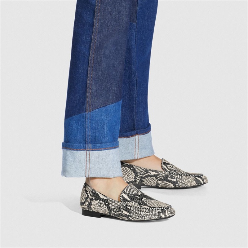 Loafers Dama Coach Harper Bej | Romania-682730