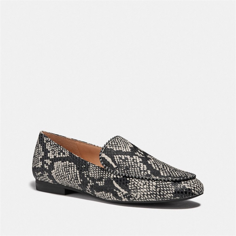 Loafers Dama Coach Harper Bej | Romania-682730