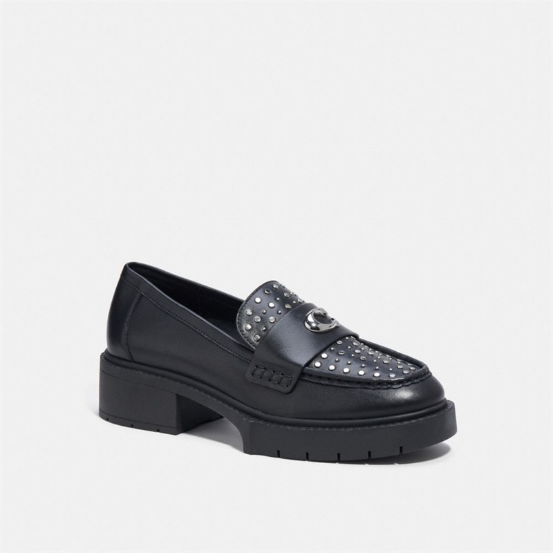 Loafers Dama Coach Leela Negrii | Romania-063189