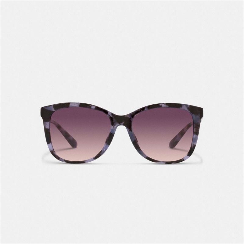 Ochelari de Soare Dama Coach Geometric Square Violet | Romania-074629