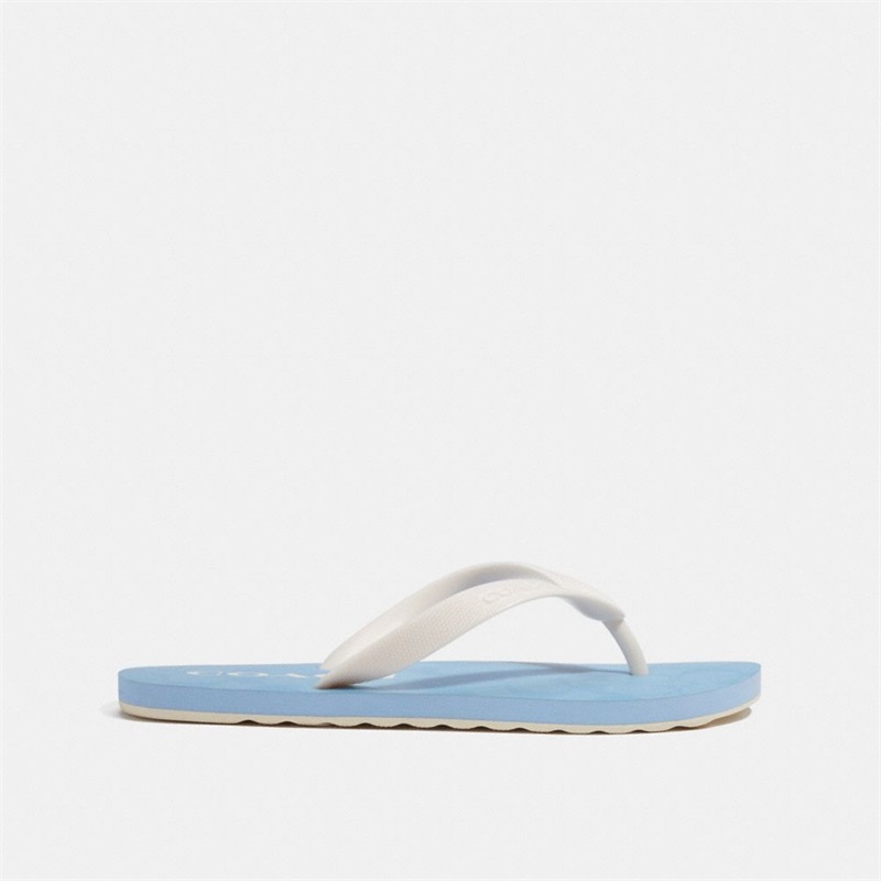 Papuci Flip Flop Dama Coach Zak Albastri | Romania-612987