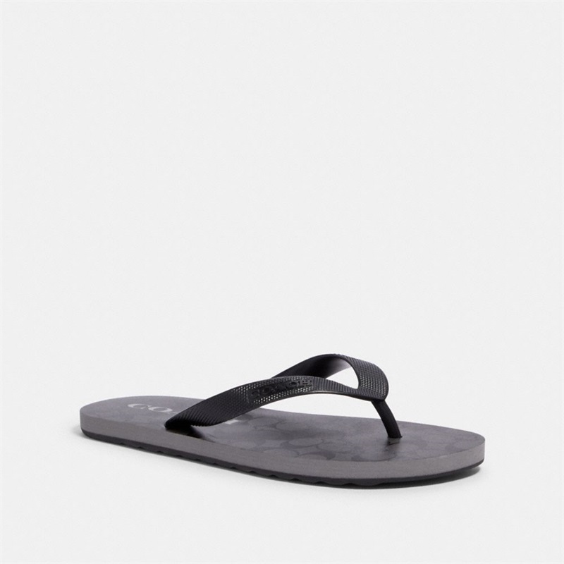 Papuci Flip Flop Dama Coach Zak Negrii | Romania-092136