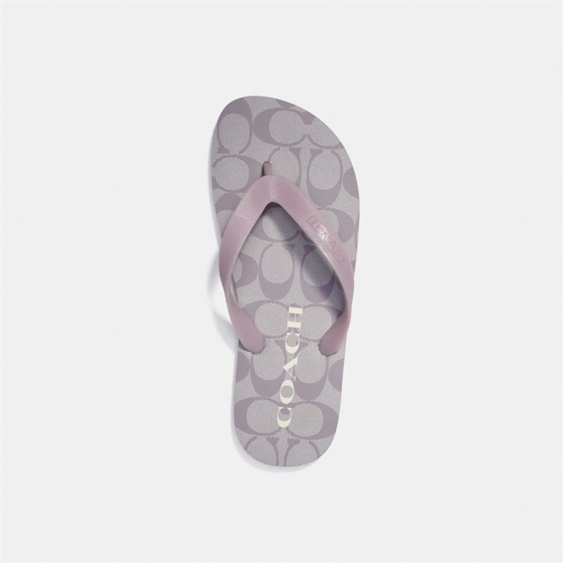 Papuci Flip Flop Dama Coach Zak Violet | Romania-842319