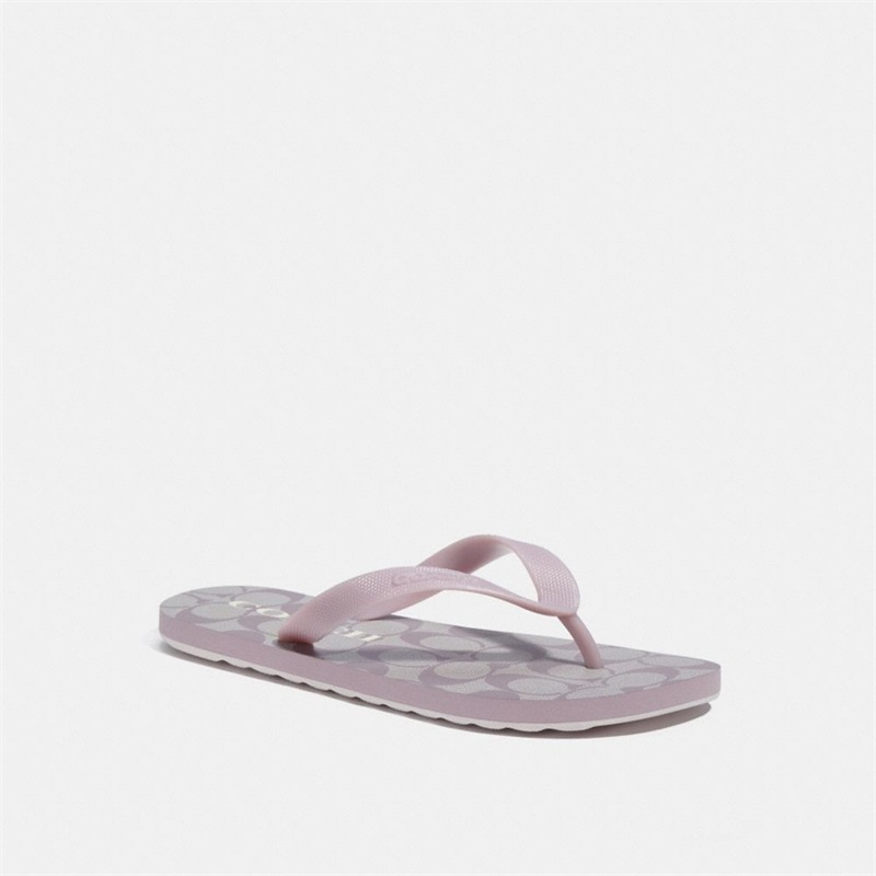 Papuci Flip Flop Dama Coach Zak Violet | Romania-842319