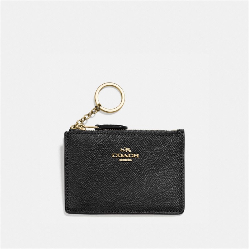 Portofel Dama Coach Mini Slab Id Case Aurii Deschis Negrii | Romania-290715