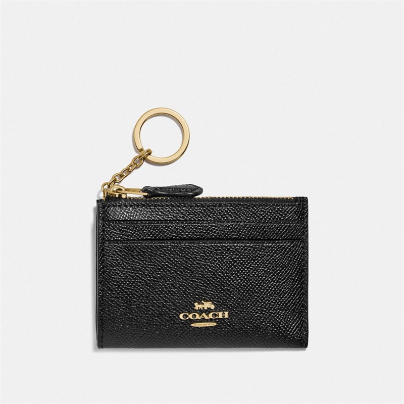 Portofel Dama Coach Mini Slab Id Case Aurii Negrii | Romania-470861