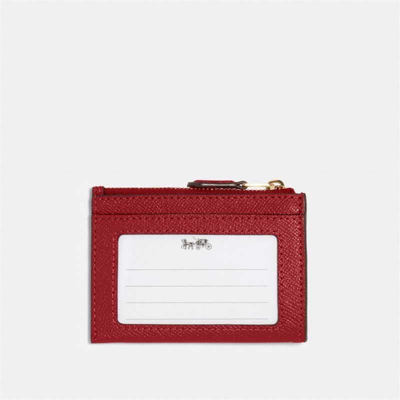 Portofel Dama Coach Mini Slab Id Case Aurii Rosii | Romania-931026